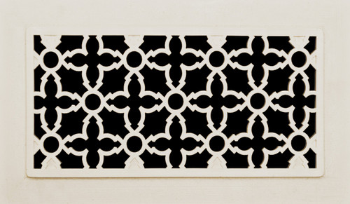 Heritage flat grille. Paint grade. Back. 