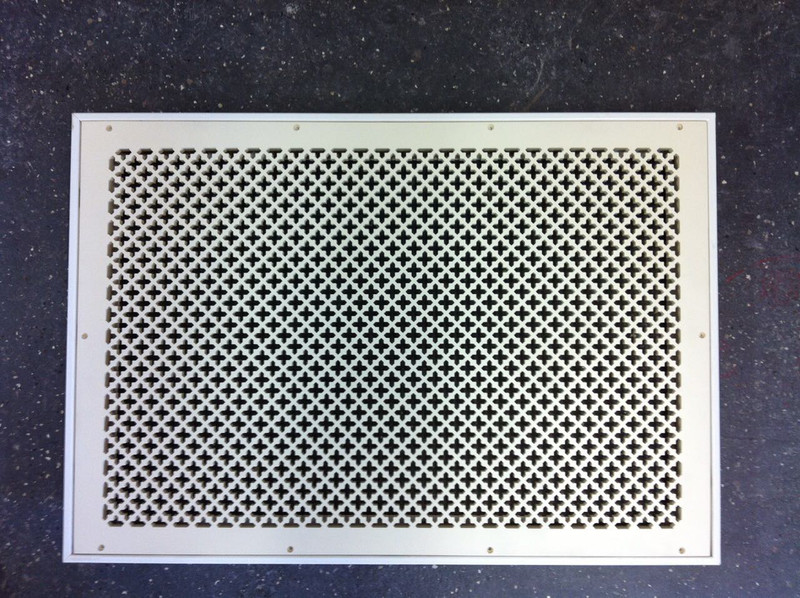 A custom vent cover return solves an ugly issue!
