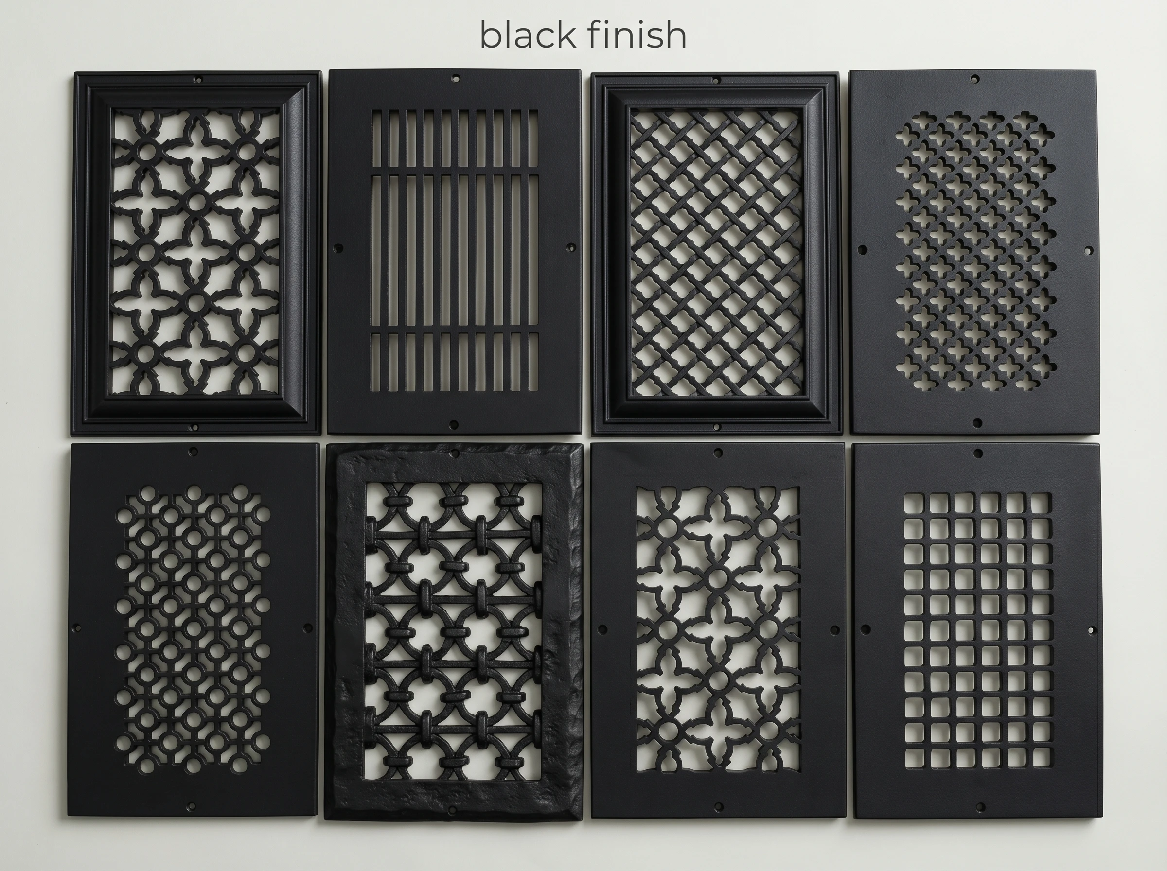 Black Finish Options