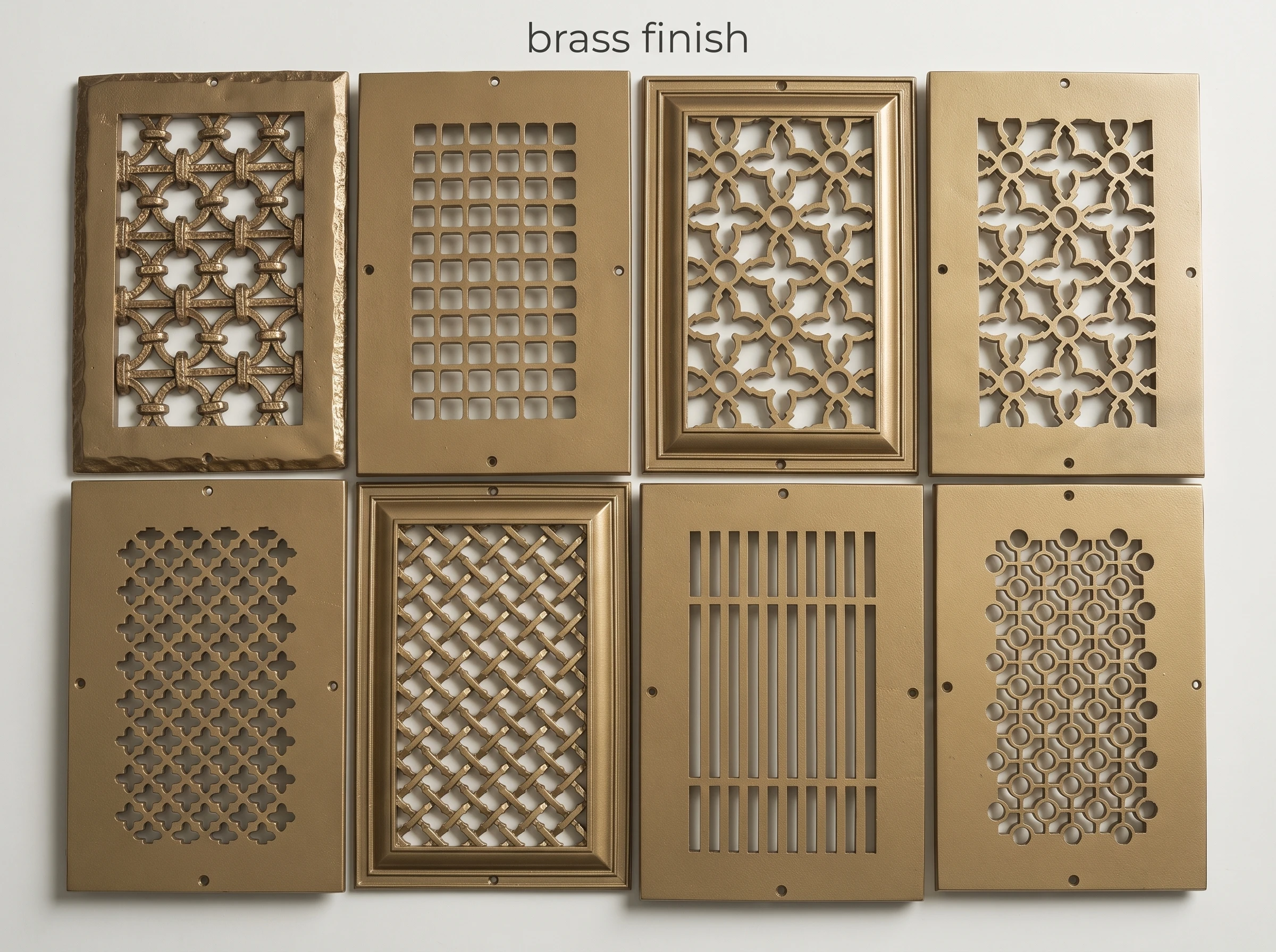 Brass Finish Options