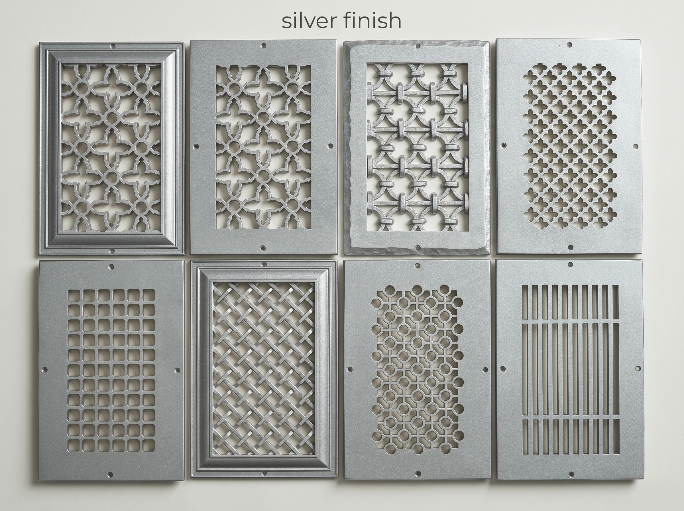 Silver Finish Options