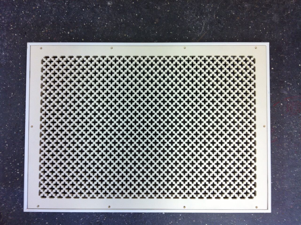 A custom vent cover return solves an ugly issue!