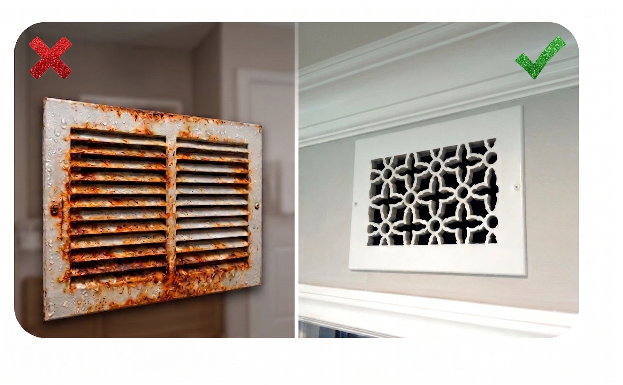 Say Goodbye to Rust and Sweating: Why High-Grade Resin Vent Covers Outshine Metal