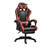 PU gaming chair, swivel recliner with adjustable backrest and seat height, high back gaming chair with footrest, office chair with 360° swivel, suitable for office or gaming