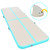Free shipping multi-size and multi-color inflatable gym mat with pump Tumbling mat yoga mat