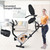 Recumbent 8 Level Adjustable Magnetic Resistance Fitness Exercise Bicycle