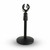 Desktop Microphone Stand Table Desk Mic Holder Stands Clip Holder Mount Clamp Round Base Podcast Recording 5Core MS RBS BOOM