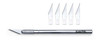 X-Acto 3311 No.1 Precision Knife w/5 No.11 Blades All Scale