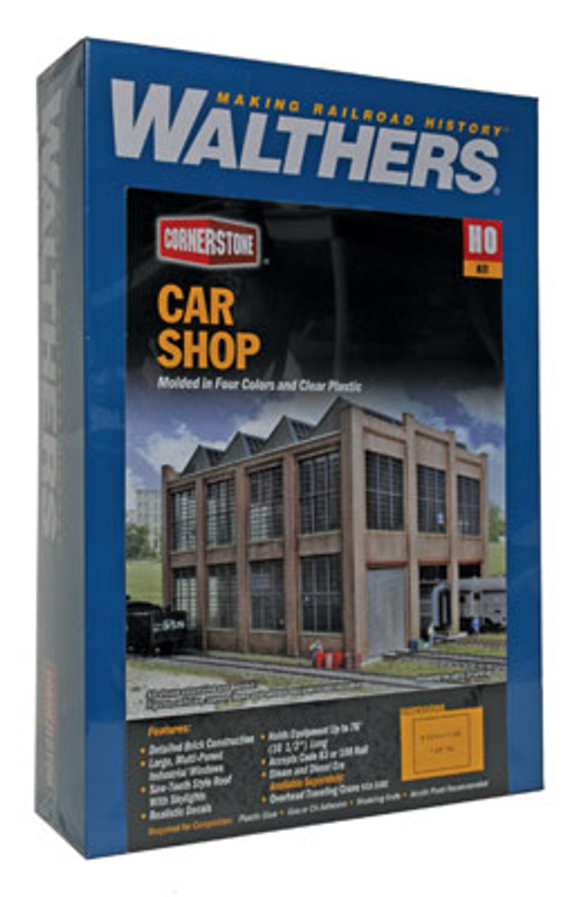 Details about  / HO Scale Walthers Cornerstone 933-3537 Modern Gas Station Building Kit