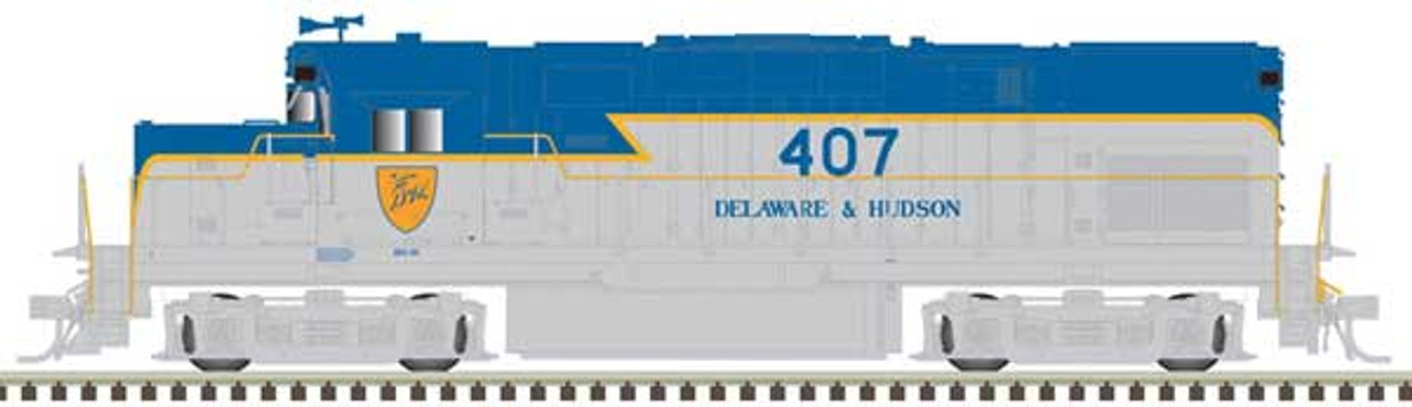ATLAS 40004019 - C420 - D&H - Delaware & Hudson  #410 DCC & Sound (SCALE=N) Part # 150-40004019