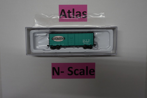 Atlas 50003352 40' PS-1 Boxcar NYC New York Central #167541 N Scale