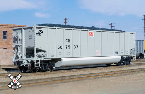 Scaletrains SXT32481 Rivet Counter HO Scale Bethgon G52X Coal Gondola, Conrail/Gray (Run 1) #507537