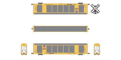 Scaletrains SXT32715 Gunderson Multi-Max Autorack, Union Pacific/Building America/TTGX #697578 Rivet Counter ScaleTrains N Scale