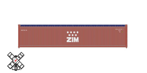 Scaletrains SXT11070 CIMC 40’ Tarp Top Container ZIM #402308 HO Scale