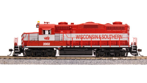BLI 7470 GP20 WS Wisconsin Southern #2002 Paragon 4 w/Sound & DCC HO Scale Broadway Limited