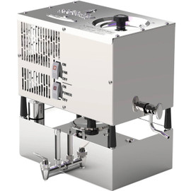 Precision Stream 8 Gallon per Day Manual Fill Water Distiller Shown with Optional 3 Gallon Reserve Tank