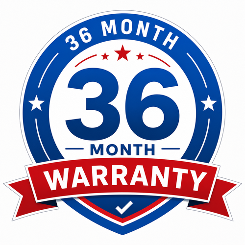 36 Month Warranty for One Gallon Units