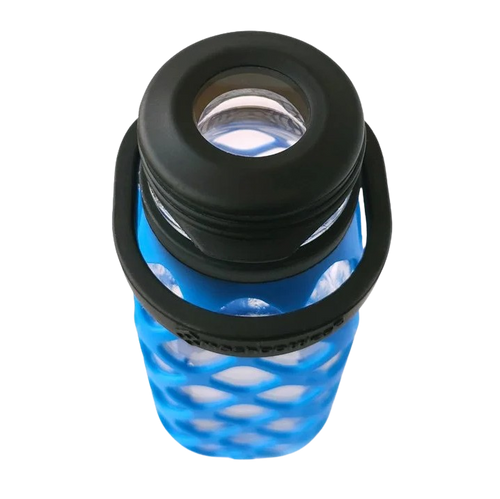 Meshbottle with Glass Top - Blue Meshbottle with Glass Top - Blue