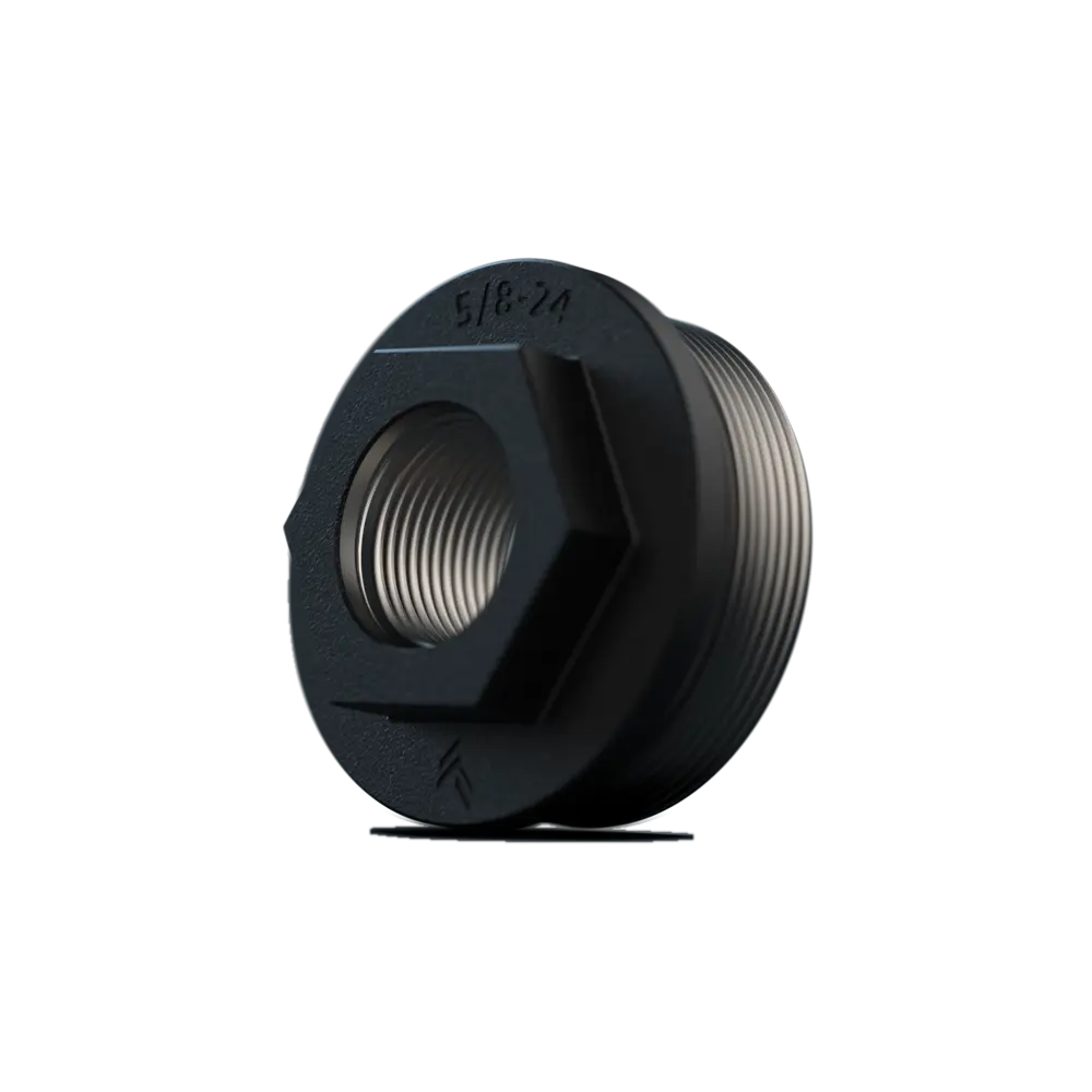 HUB Thread Mount T1: 5/8-24 - Armor Black
