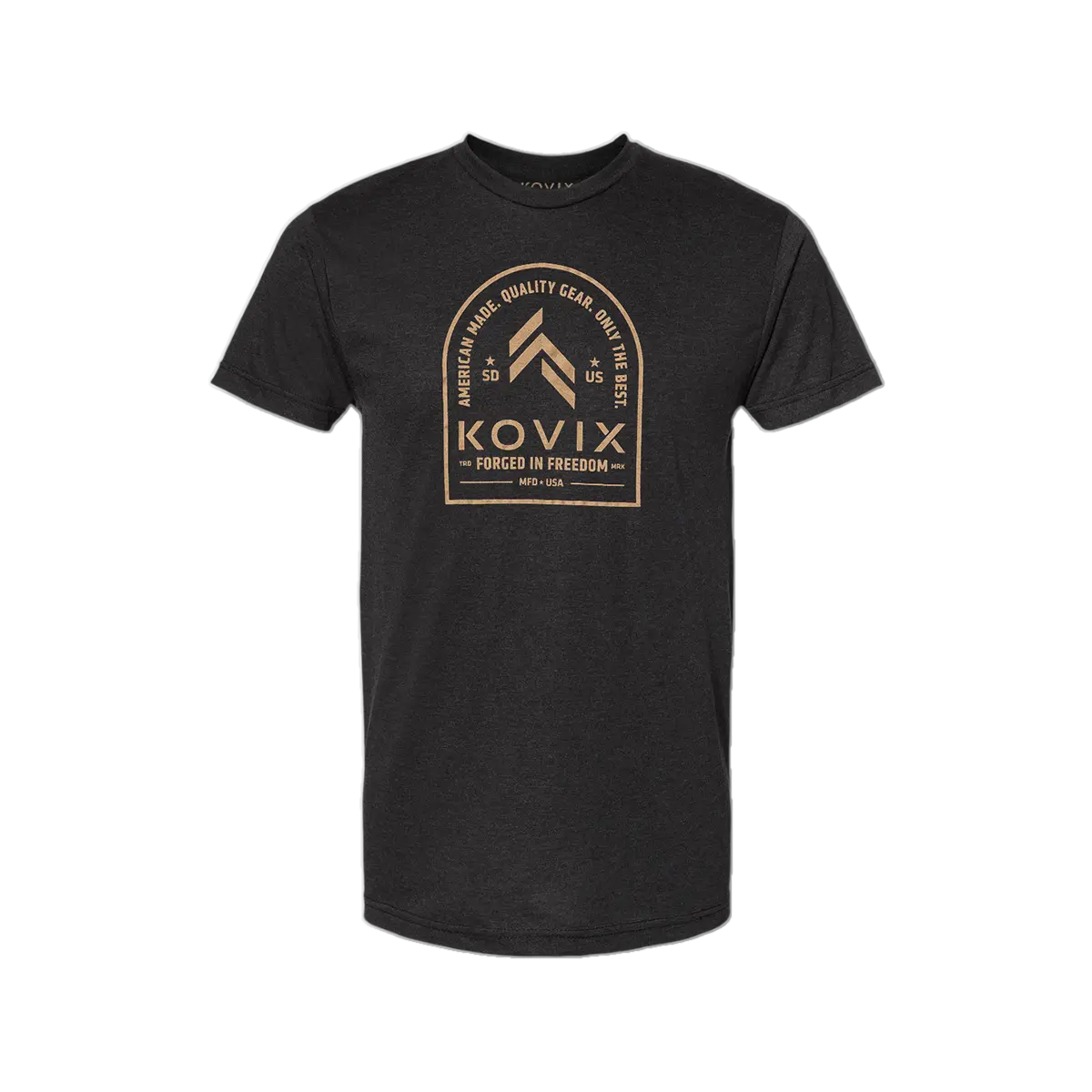 Men's T-Shirt | The Crest - Armor Black