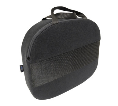 NRG Racing Seat Cushion - One Piece Memory Foam Nylon Black w/ White Stitching - SC-WHD01 NRGSC-WHD01 NRG