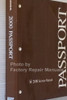 2000 Honda Passport Service Manual