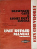 1977 Chevy Passenger Car & Light Duty Truck Unit Repair Overhaul Manual
