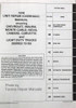 1977 Chevy Passenger Car & Light Duty Truck Unit Repair Manual Table of Contents