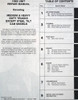 1985 GMC Medium, Heavy Duty Truck Unit Repair Overhaul Manual Table of Contents