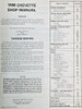 1986 Chevrolet Chevette Shop Manual