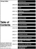 1994 Ford 7.3L DI Turbo Diesel Service Manual Supplement Table of Contents