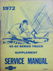 1972 Chevrolet Series 40-60 Truck Supplement Service Manual