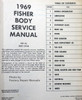 1969 Fisher Body Service Manual Table of contents