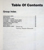 1988 Ford Truck Service Manual Bronco, Econoline F150 - F350 F-Series Super Duty Table of Contents 2
