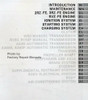 1995 Toyota Tacoma Repair Manual Table of Contents 1