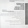 1995 Toyota Supra Repair Manual Table of Contents 1