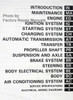 1993 Toyota Land Cruiser Repair Manual Table of Contents