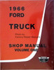 1966 Ford Truck Shop Manual Volume 1, 2, 3, 4