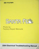 2004 Hyundai Santa Fe Electrical Troubleshooting Manual