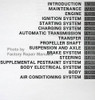 1996 Toyota Land Cruiser Repair Manual Table of Contents