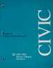 2002-2003 Honda Civic Hatchback Service Manual