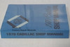 1970 Cadillac Shop Manual Spine View