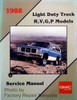 1988 GMC Light Duty Truck R, V, G, P Models Service Manual