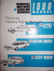 General Motors B Carline 1990 Service Manual Chevrolet Caprice Oldsmobile Custom Cruiser Buick Lesabre Wagon