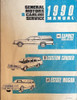1990 Chevy Caprice Olds Custom Cruiser Buick LeSabre Wagon Service Manual