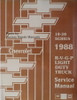 Chevrolet 10-30 Series 1988 R, V, G, P Light Duty Truck Service Manual