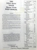 Chevrolet 10-30 Series 1985 Light Duty Truck Shop Manual Table of Contents