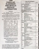1992 Cadillac Eldorado / Seville Service Manual Table of Contents