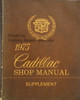 1975 Cadillac Shop Manual Supplement