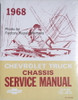 1968 Chevrolet Truck Chassis Service Manual Series 10-60